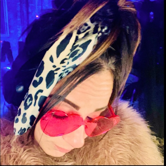 Solid Pink Heart Sunnies
